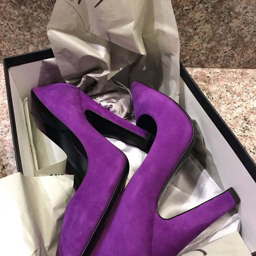 Giuseppe Zanotti violet pumps size 38
